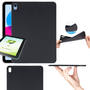 F�r Apple iPad 11. Gen A16 2025 / 10.9 2022 H�lle + Hart Glas Schwarz 