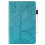 F�r Xiaomi Redmi Pad 10.6 Zoll Baum Muster Blau Kunstleder H�lle Cover Tablet Tasche Case Neu