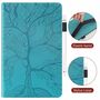 F�r Xiaomi Redmi Pad 10.6 Zoll Baum Muster Blau Kunstleder H�lle Cover Tablet Tasche Case Neu