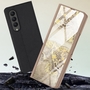 F�r Samsung Galaxy Z Fold4 5G Design Galvanik Marble Muster 12 All-round Anti-Fall Handy Tasche H�lle Etuis