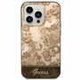 GUESS Schutzh�lle f�r Apple iPhone 14 Pro Cover Schutzh�lle Etui Hard Case Ocker