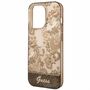 GUESS Schutzh�lle f�r Apple iPhone 14 Pro Cover Schutzh�lle Etui Hard Case Ocker