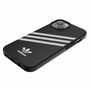 Adidas Apple iPhone 14 Plus Three Stripes Original Silikon Hard Case Cover Schutzh�lle Schwarz