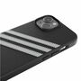 Adidas Apple iPhone 14 Plus Three Stripes Original Silikon Hard Case Cover Schutzh�lle Schwarz