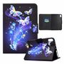F�r Apple iPad 11. Gen A16 2025 / 10.9 2022 Kunstleder Tasche Motiv 19