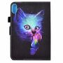 F�r Apple iPad 11. Gen A16 2025 / 10.9 2022 Kunstleder Tasche Motiv 25