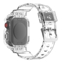 F�r Apple Watch Ultra 1 + 2 49mm Armband mit Geh�useSchutz Transparent