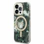 GUESS Schutzh�lle f�r Apple iPhone 14 Pro Hard Case Jungle MagSafe Cover Etui Gr�n