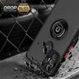 F�r ZTE Blade V40 Vita TPU Cover Handy H�lle Schutz Schwarz / Rot