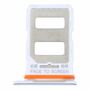 Sim Karten Halter Adapter Tray f�r Xiaomi 12T / 12T Pro Ersatzteil Silber