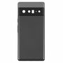 F�r Google Pixel 6 Pro Schwarz Batterie Cover Ersatzteil Akku Deckel und Mittelrahmen