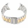 F�r Google Pixel Watch 3 41mm / 2 / 1 Stahl Metall Band Gold / Silber