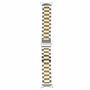 F�r Google Pixel Watch 3 41mm / 2 / 1 Stahl Metall Band Gold / Silber