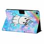 F�r Apple iPad 10.9 2022 10. Generation Kunstleder Tablet Cover Tasche Motiv 54 H�lle Case Etuis