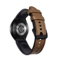 F�r Samsung Galaxy Watch FE 6 5 4 Normal Pro Classic Gr��en Kunstleder Armband