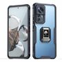 F�r Xiaomi 12 / 12X  TPU / PC Design Armor Magnet Ring Cover Handy Tasche H�lle Schutz Etuis Schwarz Neu