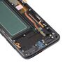 F�r Samsung Galaxy S8 SM-G950 Display Full OLED LCD mit Rahmen Einheit Touch Ersatzteil Reparatur Schwarz