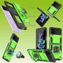 F�r Samsung Galaxy Z Flip / Fold 5G H�lle Armor Magnet Ring Cover Handy H�lle 