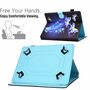 F�r Samsung Galaxy Tab S6 Lite und 2022 Aufstellbare Universell Motiv 1 Tablet Tasche Kunst Leder H�lle Etuis