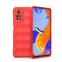 F�r Smartphones Cover Handy Tasche Etuis Magic Shield TPU + Flanell Case Schutz