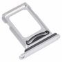 SIM + SIM Card Tray fr Apple iPhone 14 Pro Max Ersatzteil Silber