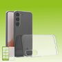 F�r Samsung Galaxy S23 Plus Silikoncase TPU Transparent + 0,26 H9 Glas Handy Tasche H�lle Schutz Cover 