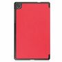 F�r Lenovo Tab M8 4th Gen / TB-300FU 3folt Wake UP Smart Cover Rot Tasche Etuis H�lle