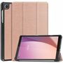 F�r Lenovo Tab M8 4th Gen / TB-300FU 3folt Wake UP Smart Cover Rose Gold Tasche Etuis H�lle