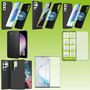 F�r Samsung Galaxy S23, S23 Plus, S23 Ultra 5G Silikoncase TPU H�lle Schwarz + wahlweise 0,26 H9 oder 4D Curved Hart Glas Handy Tasche Schutz Cover