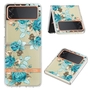 F�r Samsung Galaxy Z Flip4 Design Muster Kunststoff TPU H�llen Schutz Cover Handy Tasche Muster / Motiv H�llen Etuis Muster