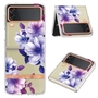 F�r Samsung Galaxy Z Flip4 Design Muster Kunststoff TPU H�llen Schutz Cover Handy Tasche Muster / Motiv H�llen Etuis Muster
