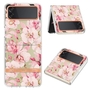 F�r Samsung Galaxy Z Flip4 Design Muster Kunststoff TPU H�llen Schutz Cover Handy Tasche Muster / Motiv H�llen Etuis Muster