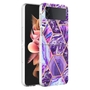 F�r Samsung Galaxy Z Flip4 Electroplating Splicing Marmor TPU H�lle Schutz Cover Handy Tasche Muster / Motiv H�lle Etuis Muster
