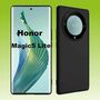 F�r Honor Magic 5 Lite TPU Schutz Schwarz Handy Tasche H�lle Cover 