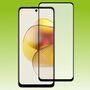 F�r Motorola Moto G73 2x 3D Premium 0,3 mm H9 Hart Glas Schwarz Folie Schutz H�lle Zubeh�r Neu