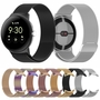 F�r Google Pixel Watch 3 41mm / 2 / 1 Metall Stahl Armband Regenbogen