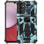 F�r Samsung Galaxy A14 5G / 4G Camouflage Shockproof Armor Military