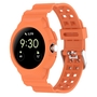 Fr Google Pixel Watch 3 41mm / 2 / 1 Silikon Band mit Gehuse Orange