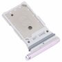 F�r Samsung Galaxy S23 Ultra SM-S918B Tray Sim Karten Halter Adapter Ersatzteil Pink