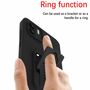 F�r Xiaomi Redmi A2 / A1 4G Gurt Halter + TPU Cover und Linsen Schutz Handy Tasche Etuis Schwarz