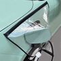 Regenschutzabdeckung f�r Ladeanschluss von Elektroautos Magnetisch Transparent