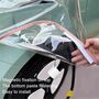 Regenschutzabdeckung f�r Ladeanschluss von Elektroautos Magnetisch Transparent
