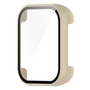 F�r OPPO Watch 2 46mm Shockproof Hochwertiges Silikon Design Uhr Geh�use Schutz Case H�lle Beige
