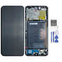 Honor Display LCD mit Rahmen + Akku f�r Honor X8a 0235AEUH Einheit Ersatzteil Midnight Black