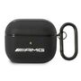 AMG Apple AirPods 3 Cover Leder Schutzh�lle Case Cover Tasche Etui Schwarz