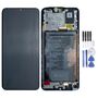 Honor Display LCD mit Rahmen + Akku f�r Honor X7a 0235AENA Einheit Ersatzteil Midnight Black