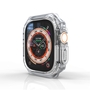F�r Apple Watch Ultra 1 + 2 49mm Uhr Geh�use Silikon H�lle Transparent