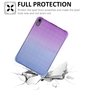 F�r Apple iPad 10th Gen 10.9 2022 Quadratische TPU H�lle Farbverlauf 