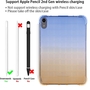 F�r Apple iPad 10th Gen 10.9 2022 Quadratische TPU H�lle Farbverlauf 