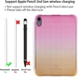 F�r Apple iPad 10th Gen 10.9 2022 Quadratische TPU H�lle Farbverlauf 